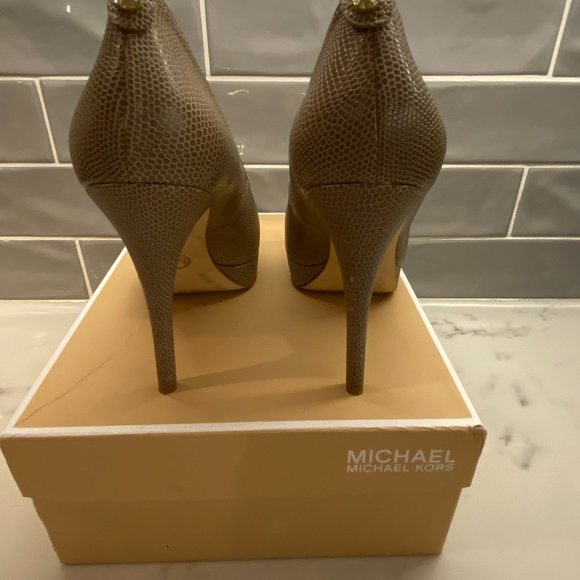 Michael Kors York Platform Heels - Picture 2 of 6